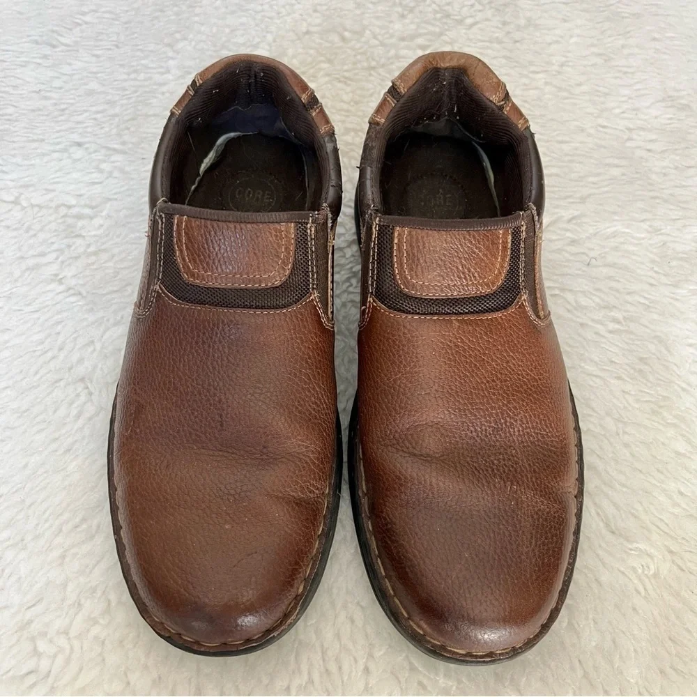 Core Croft & Barrow Grain Leather Slip On Shoes Size 11 M